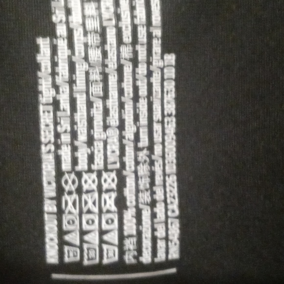 KNOCKOUT BY VICTORIA SECRET BLACK METALLIC LEGGINGS NWOT - Picture 3 of 11